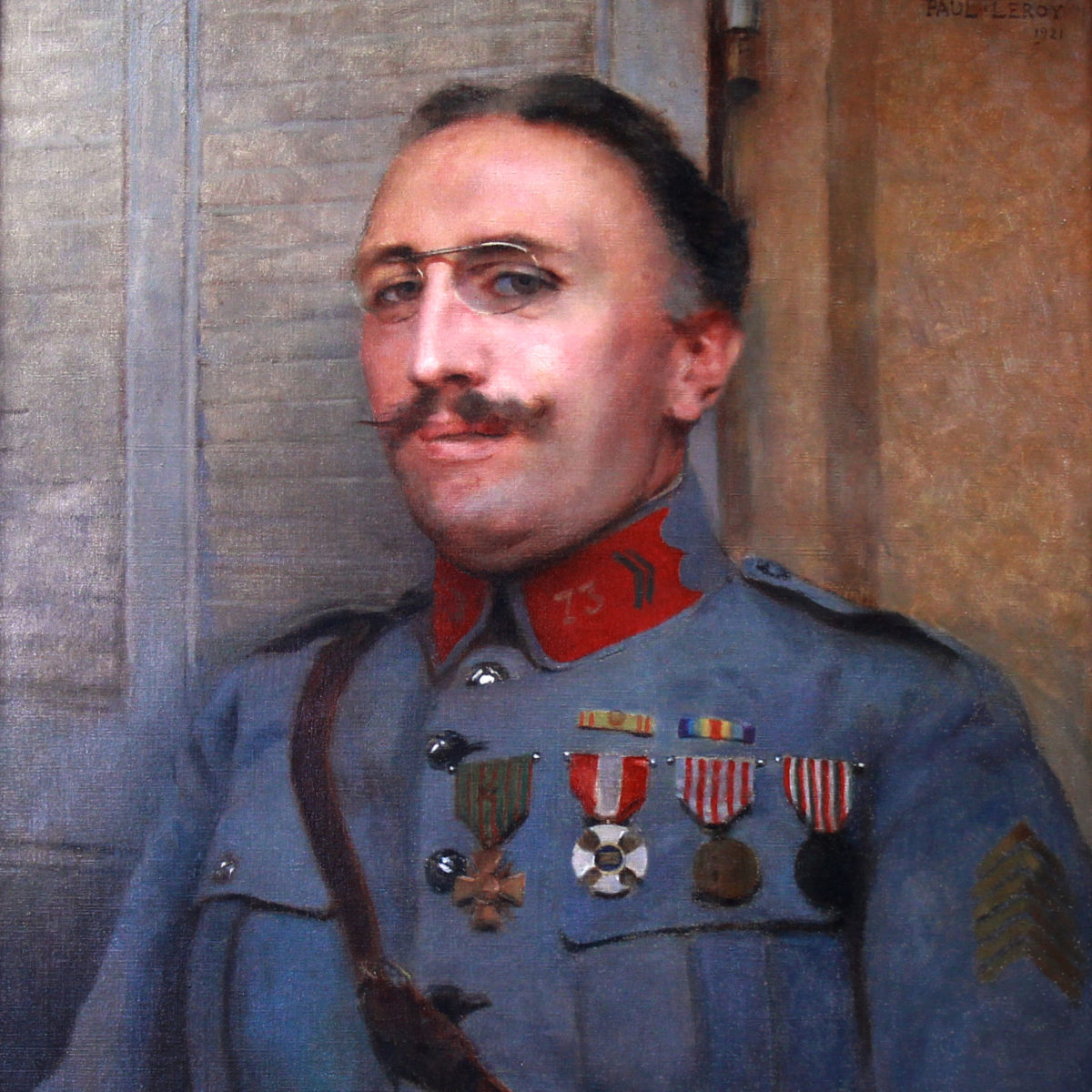 Self portrait Oil On Panel 