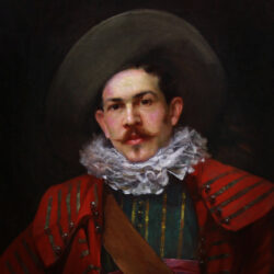 portrait of a musketeer by Monartsgallery 2