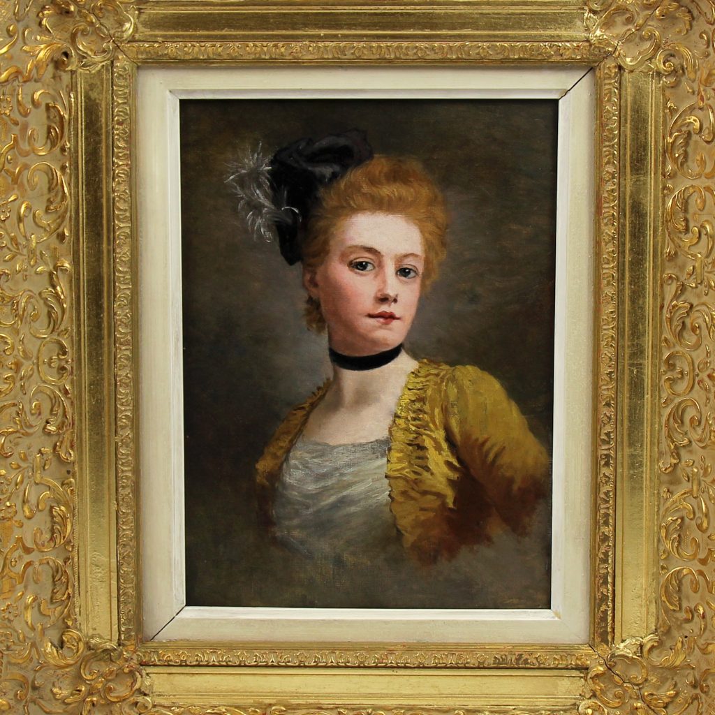 Bargain Johns Antiques | Antique Oil Painting Victorian 